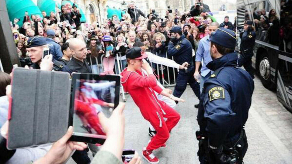 Fant dop i Bieber-bussen