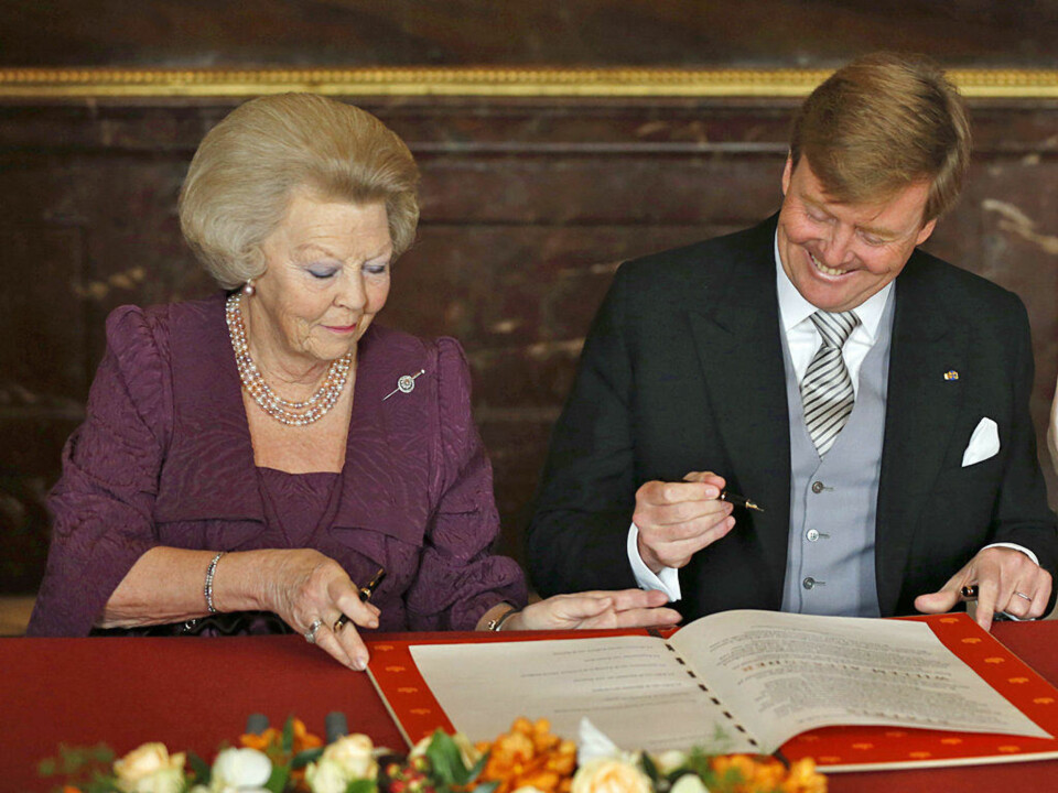 Nå er Willem-Alexander konge