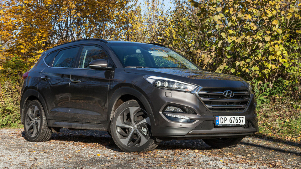 VELLYKKET: Nye Hyundai Tucson kaster seg inn i en svært vanskelig klasse med mange sterke konkurrenter. Den har noen gode sider med seg inn i kampen.
