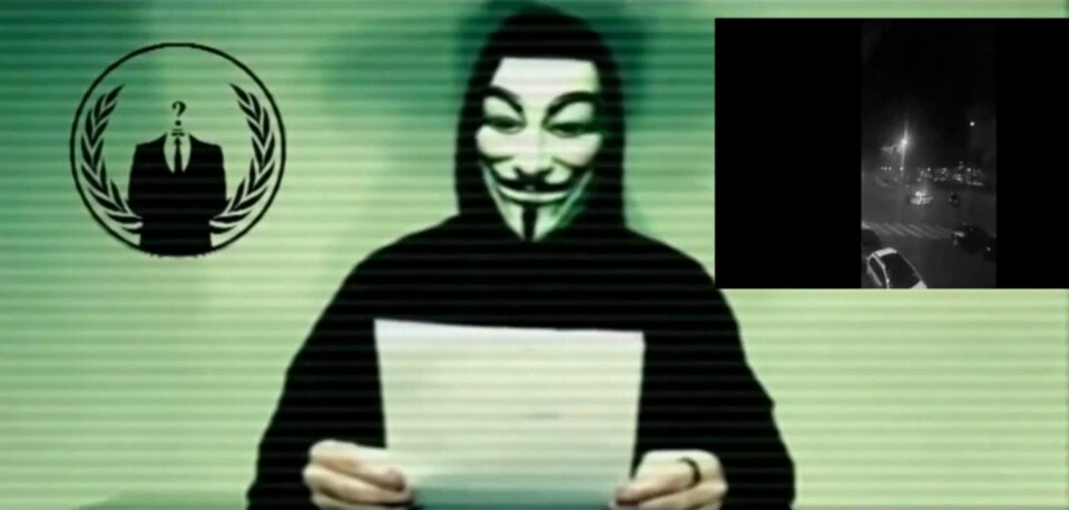 ANONYMOUS: Hackergruppen skal ha iverksatt angrepene sine mot IS.