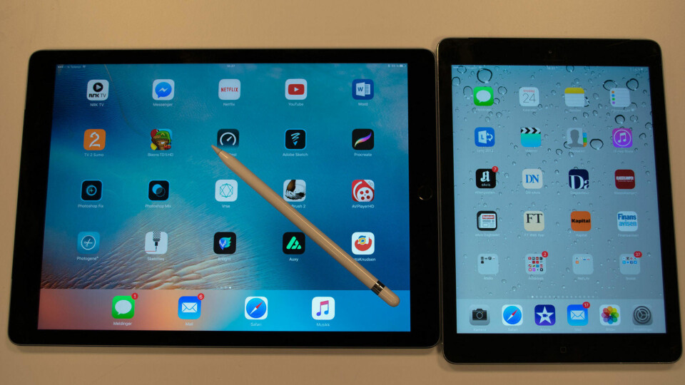 Apple ser et behov for en iPad som plasserer seg mellom den enorme iPad Pro og iPad Air 2.