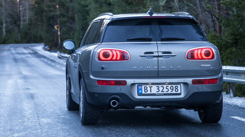 CLUBMAN: Denne rumpa er så viktig for Mini, at de villig innrømmer at design har gått foran alt annet.