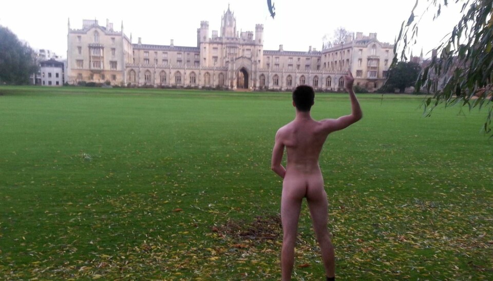 Joda, Cambridge University har en frekk rumpekåring