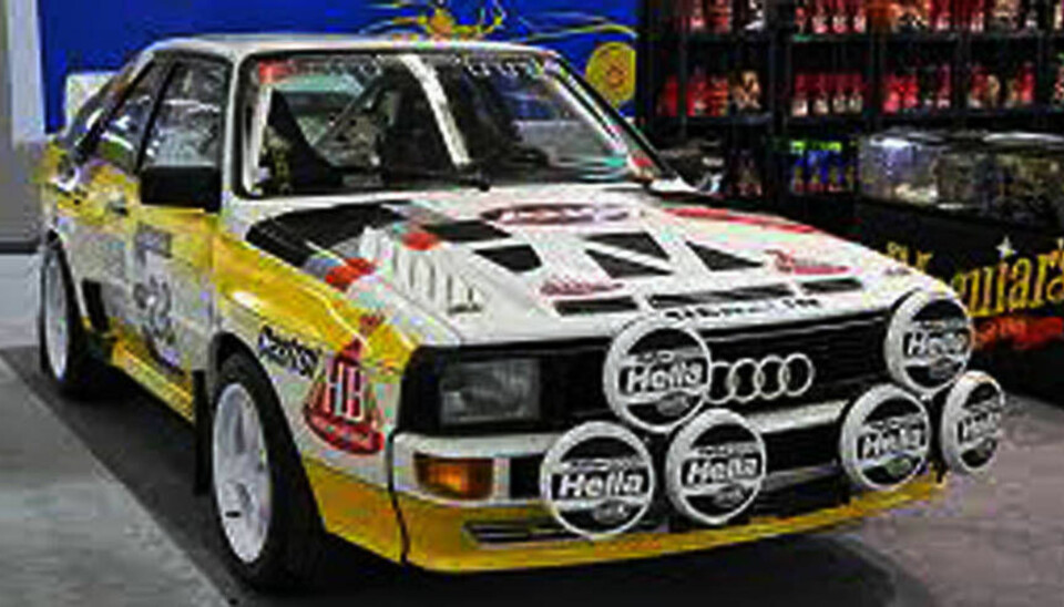 Geir Helge selger sin Audi Sport quattro SWB - for over fire millioner kroner!