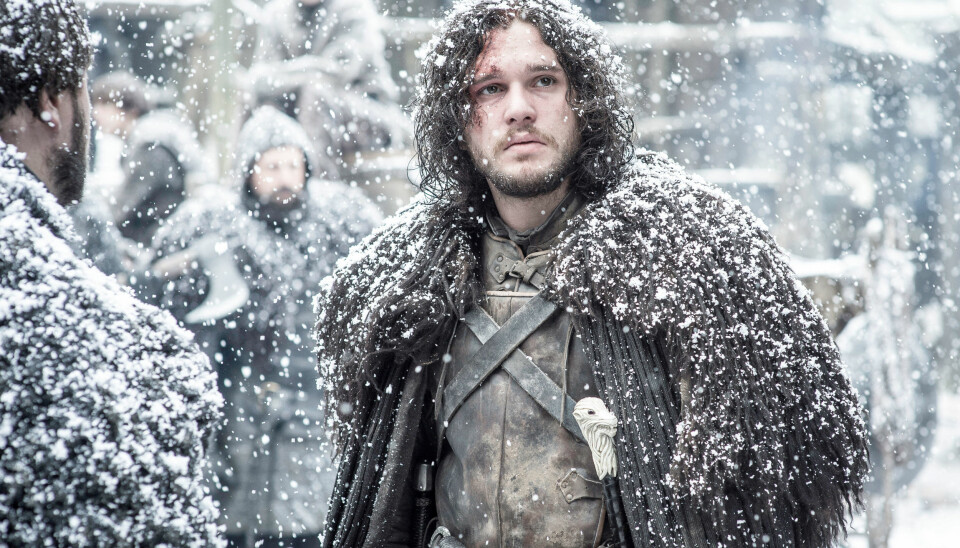 Kit Harington spiller Jon Snow i den populære HBO-serien «Game of Thrones».