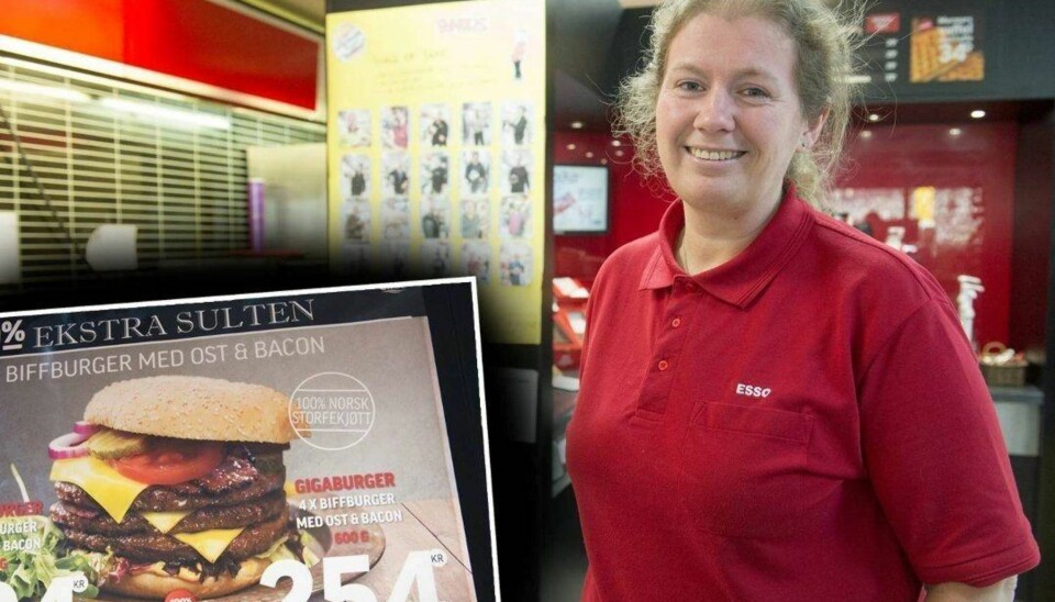Tilbyr 1,8 kilo hamburger til 666 kroner