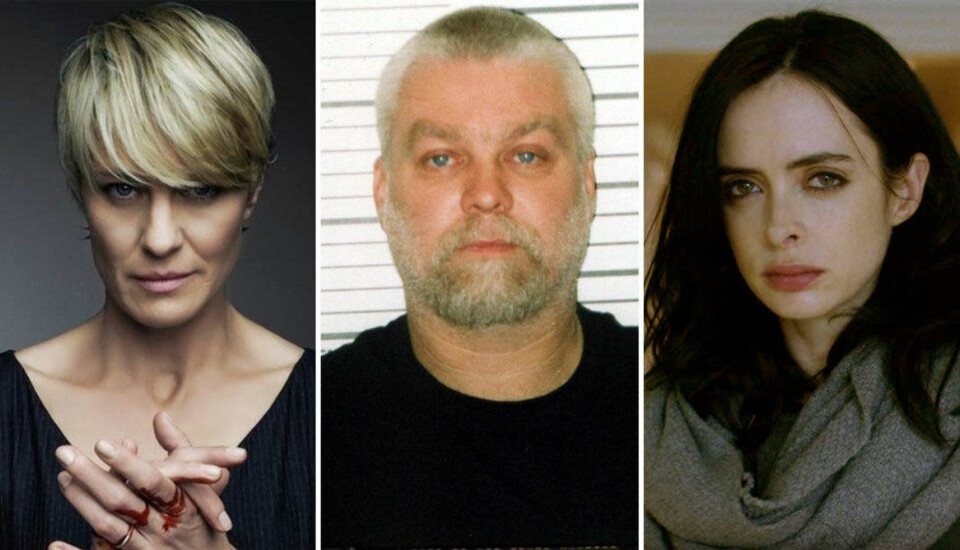 POPULÆRE SERIER: Flere hundre tusen nordmenn har kastet seg over House of Cards, Jessica Jones og ikke minst Making a Murderer. Men det er risikosport å prate om dem.