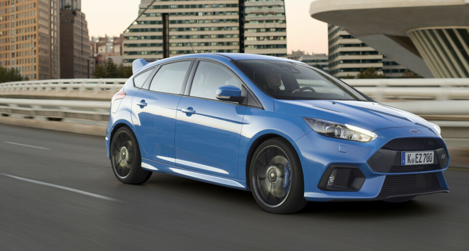RS: Den nye Focus RS blir den første i Focus-familien som får drift på alle fire, og dermed perfekt for Norge.