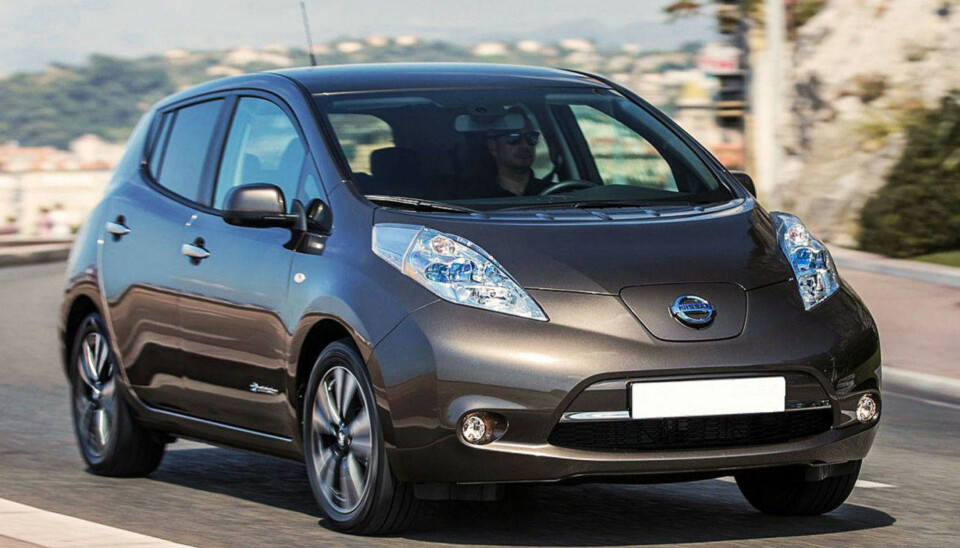 ØKER REKKEVIDDEN: Nye Nissan Leaf har 250 kilometers rekkevidde.
