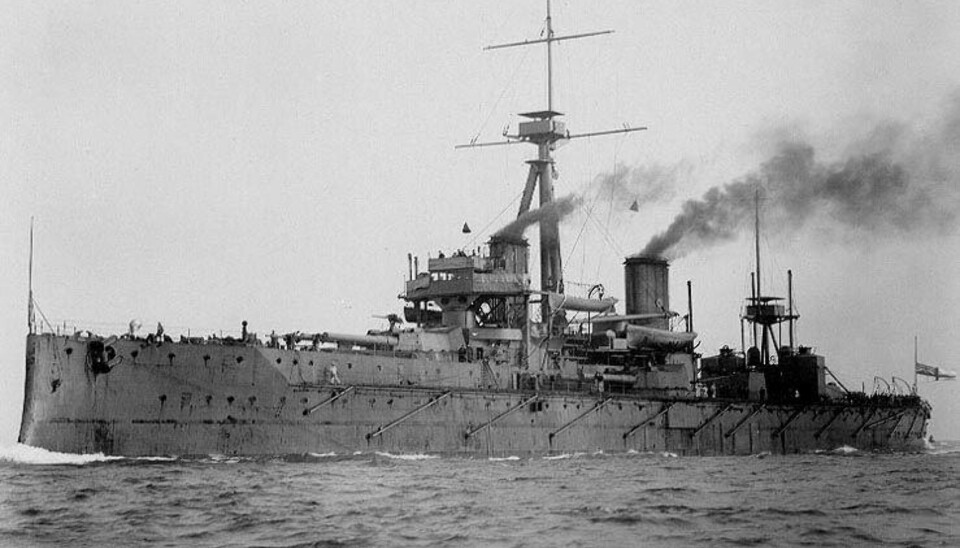 ORIGINALEN: Navnet «Dreadnought» er en hyllest til det 110 år gamle krigsskipet «HMS Dreadnought», som i 1906 representerte det råeste innen militærteknologi til sjøs.