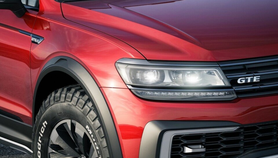 Tiguan GTE Active Concept skiller seg virkelig ut