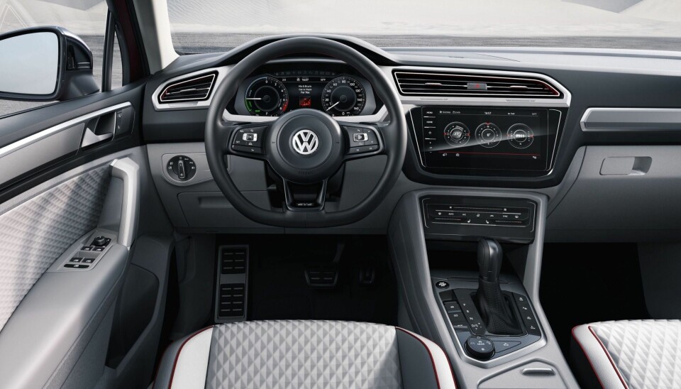 Tiguan GTE Active Concept skiller seg virkelig ut