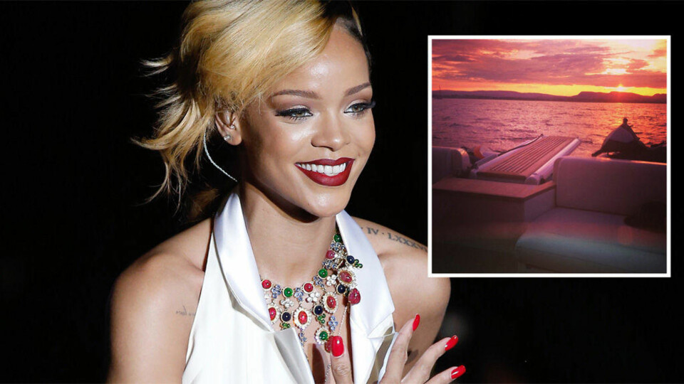 Rihanna viser frem Norge på sitt beste
