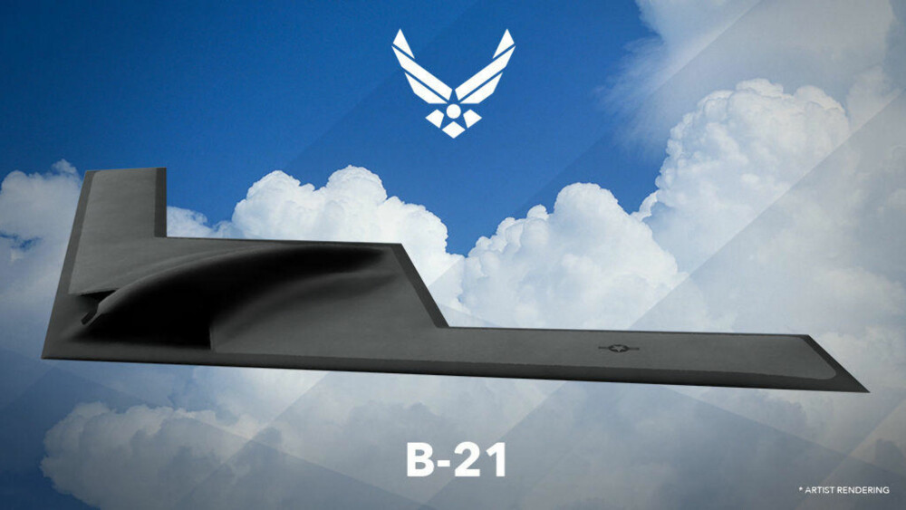 <b>USAS NYE BOMBEFLY:</b> B-21 utvikles av Northrop Grumman og forventes å være operativt innen 2025. Det skal tjenestegjøre sammen med B-2 Spirit, Rockwell B-1 Lancer og Boeing B-52 Stratofortress og etter hvert erstatte disse flyene.