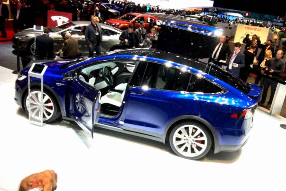 TESLA MODEL X: Sjuseters SUV med 4x4 og alle elbil-fordelene: Det er ikke rart at mange nordmenn har bestilt Tesla Model X allerede.