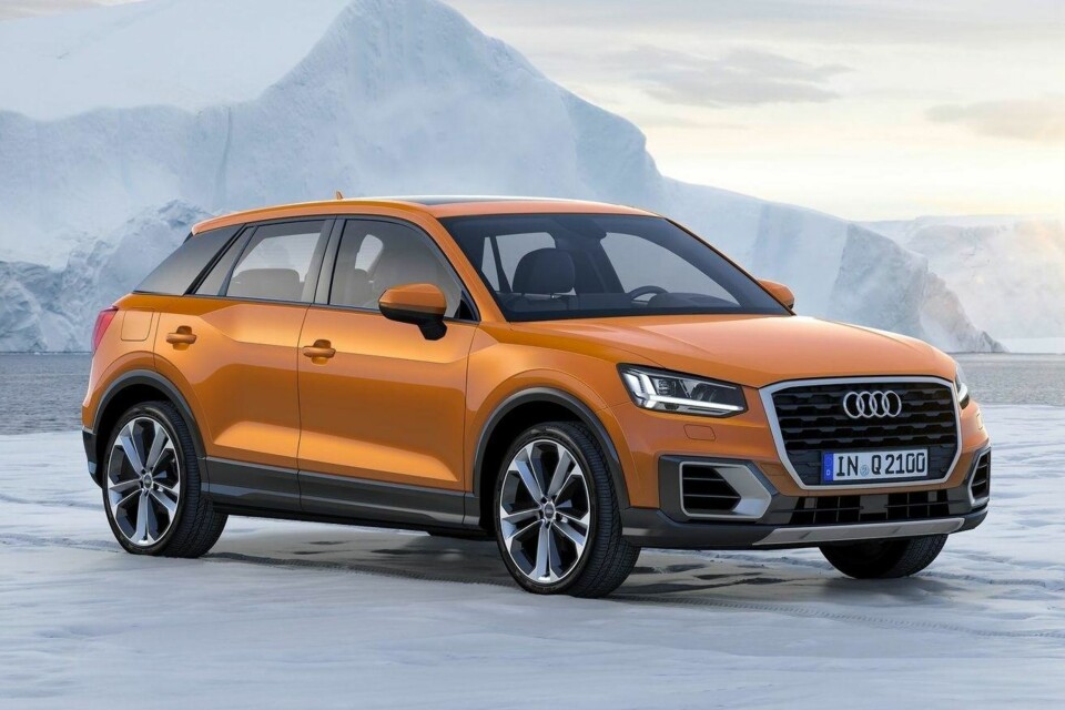 AUDI Q2: Audi utvider SUV-familien sin ytterligere, nå er det klart for nye Q2.