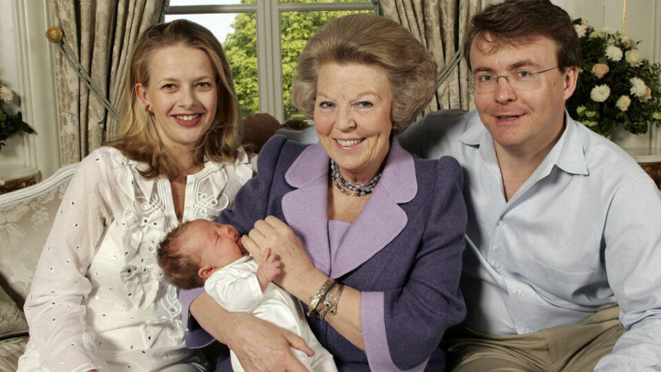 Prinsens enke inkognito i kongelig bursdag