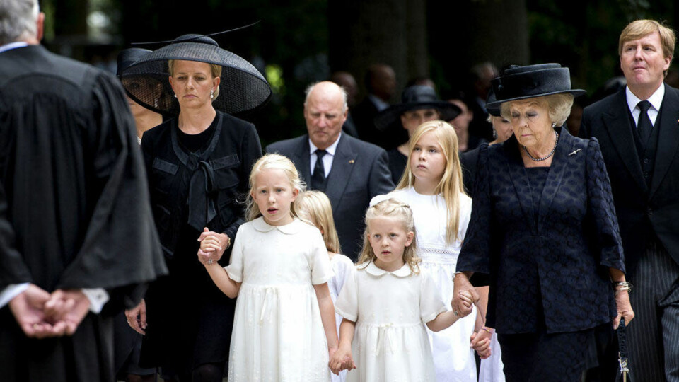 Prinsen begravet fredag