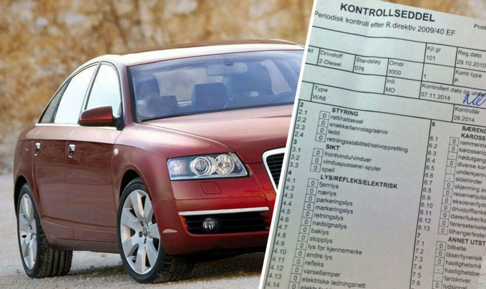 EU-KONTROLL: En fersk EU-kontroll er viktig når du kjøper bruktbil, aller helst bør den ha ha NAF-test eller tilstandsrapport fra et verksted.