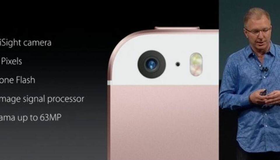Apple avduket iPhone SE