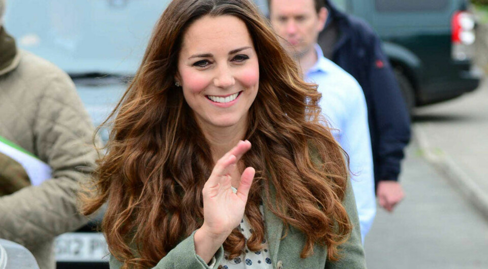 Kate overrasket på første oppdrag etter fødselen
