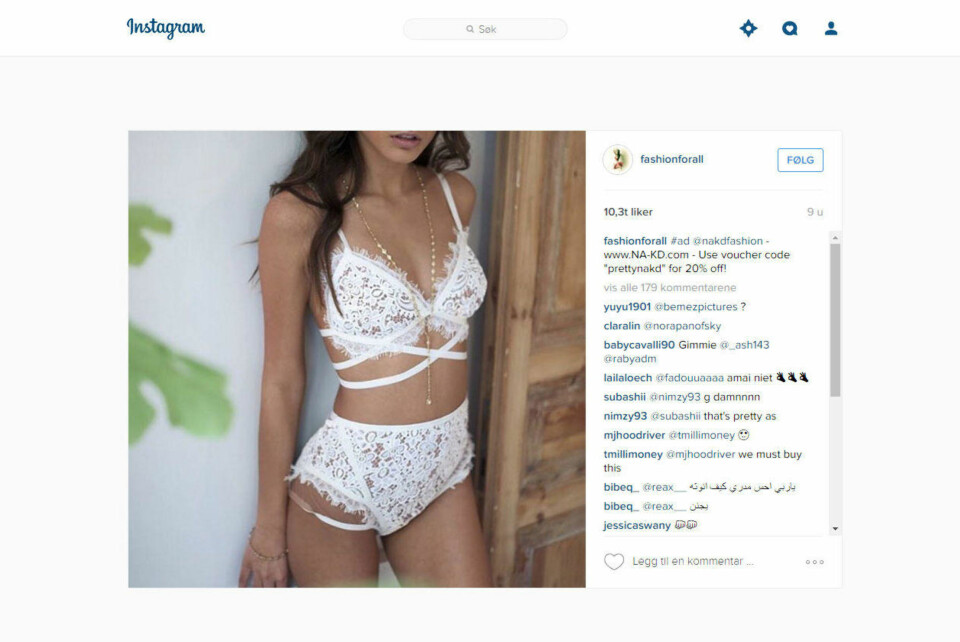 Hun er Norges hotteste på Instagram