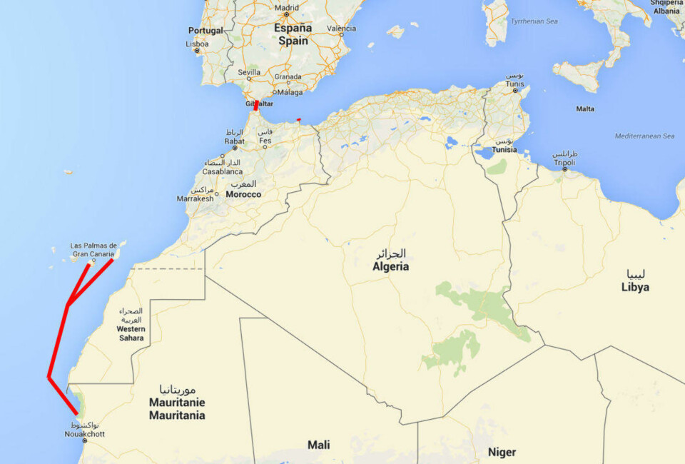 'Den vestlige korridoren' over Middelhavet ved Gibraltar, de spanske enklavene i Morocco - og sjøveien fra Mauritania til Kanariøyene har ikke vært spesielt mye omtalt det siste året.