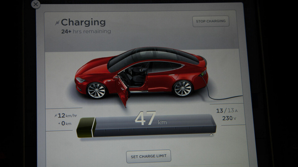 Test: Tesla Model S P90D rekkeviddetest
