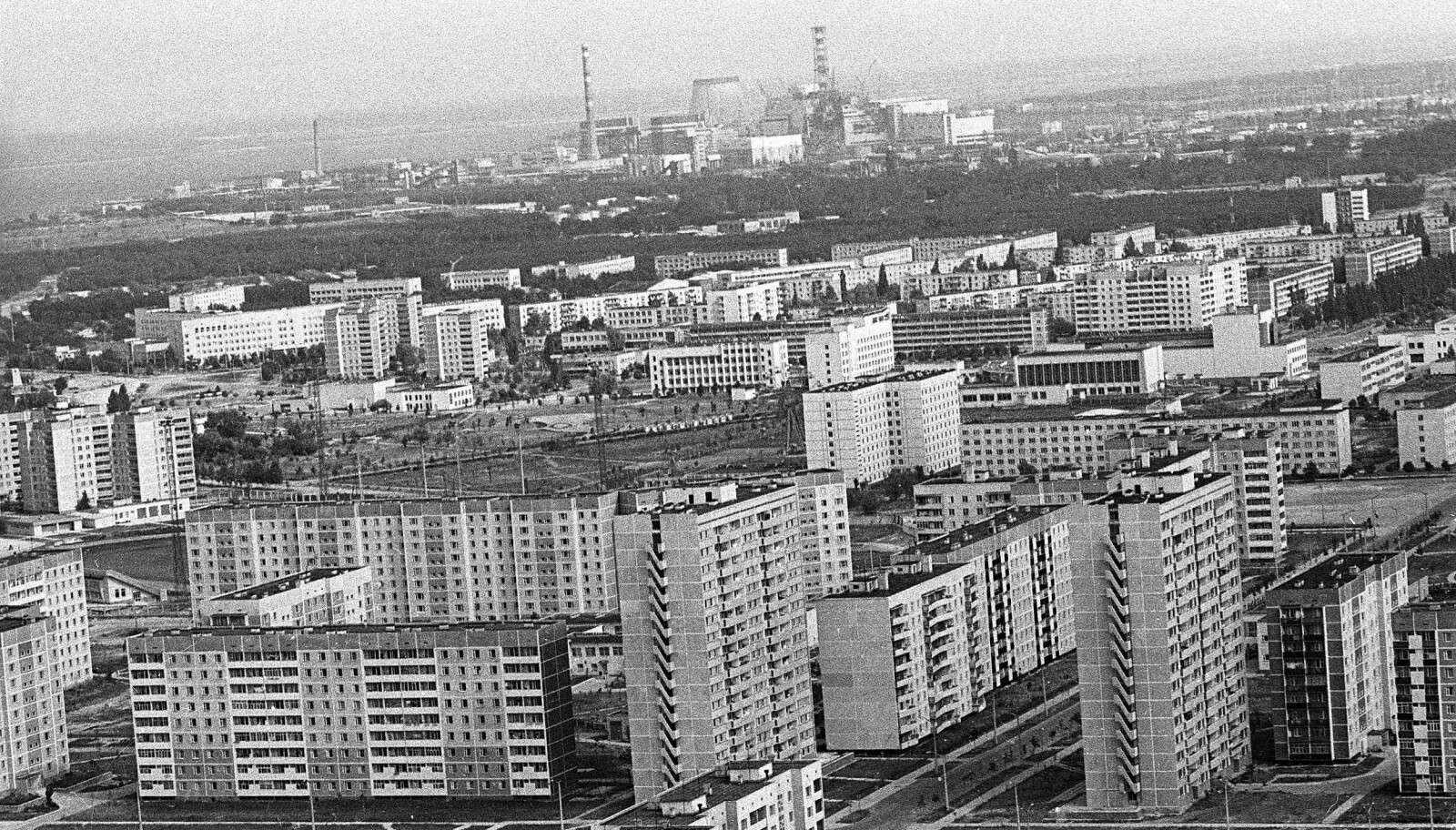 <b>FORLATT:</b> Tsjernobyl ble øde og forlatt etter ulykken 26. april.