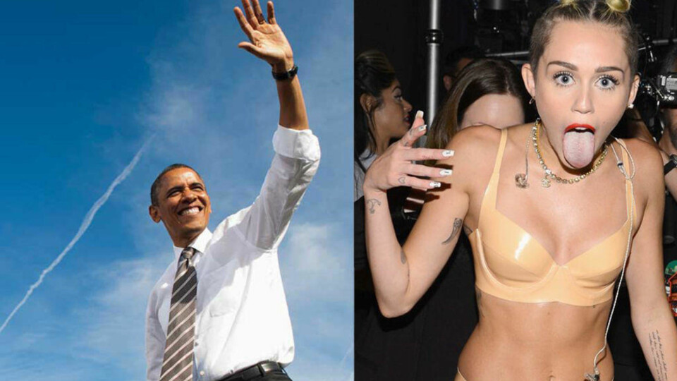Hva har Obama og Miley Cyrus til felles?