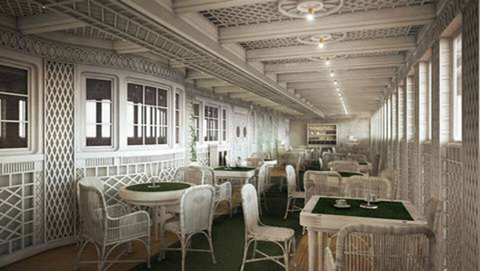 Slik blir første- og tredjeklasse på Titanic II