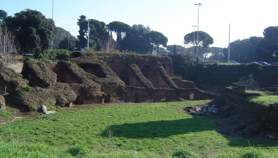 Rester etter Circus Maximus.