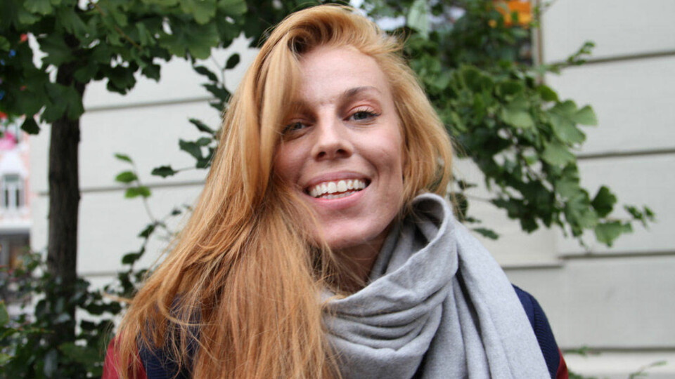 - Jeg misunner av og til de som har maske på