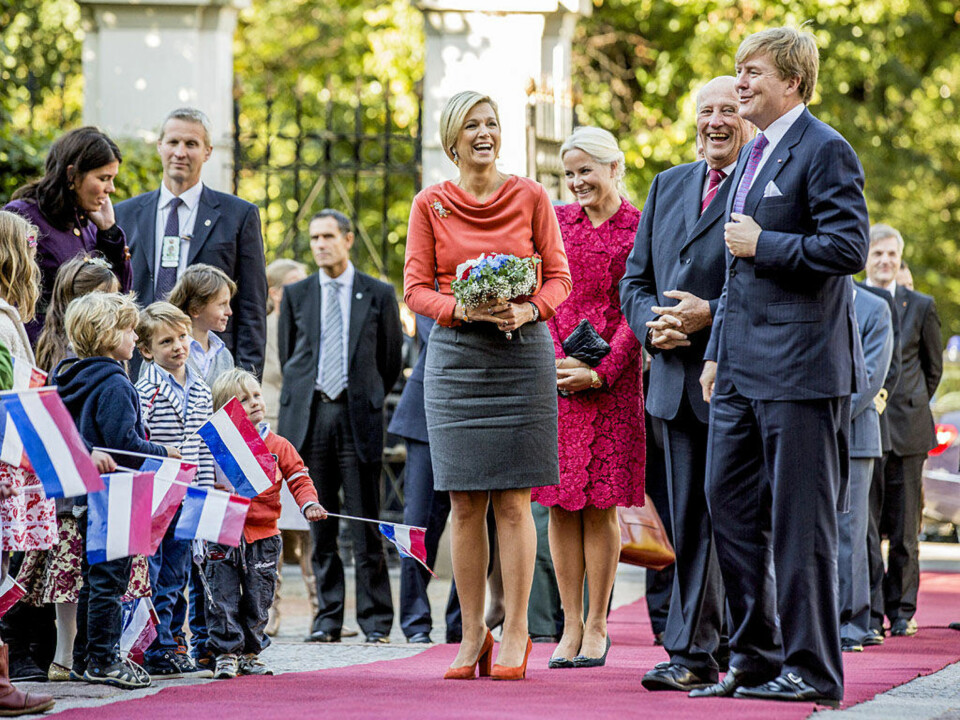 Willem-Alexander og Máxima på lynvisitt