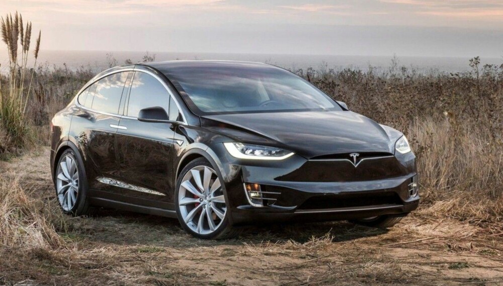 <b>BESTSELGER: </b>Model X er bestselgeren til Tesla i Norge. Selv om prisen fort nærmer seg en million kroner, er dette Norges syvende mest solgte bilmodell så langt i år.