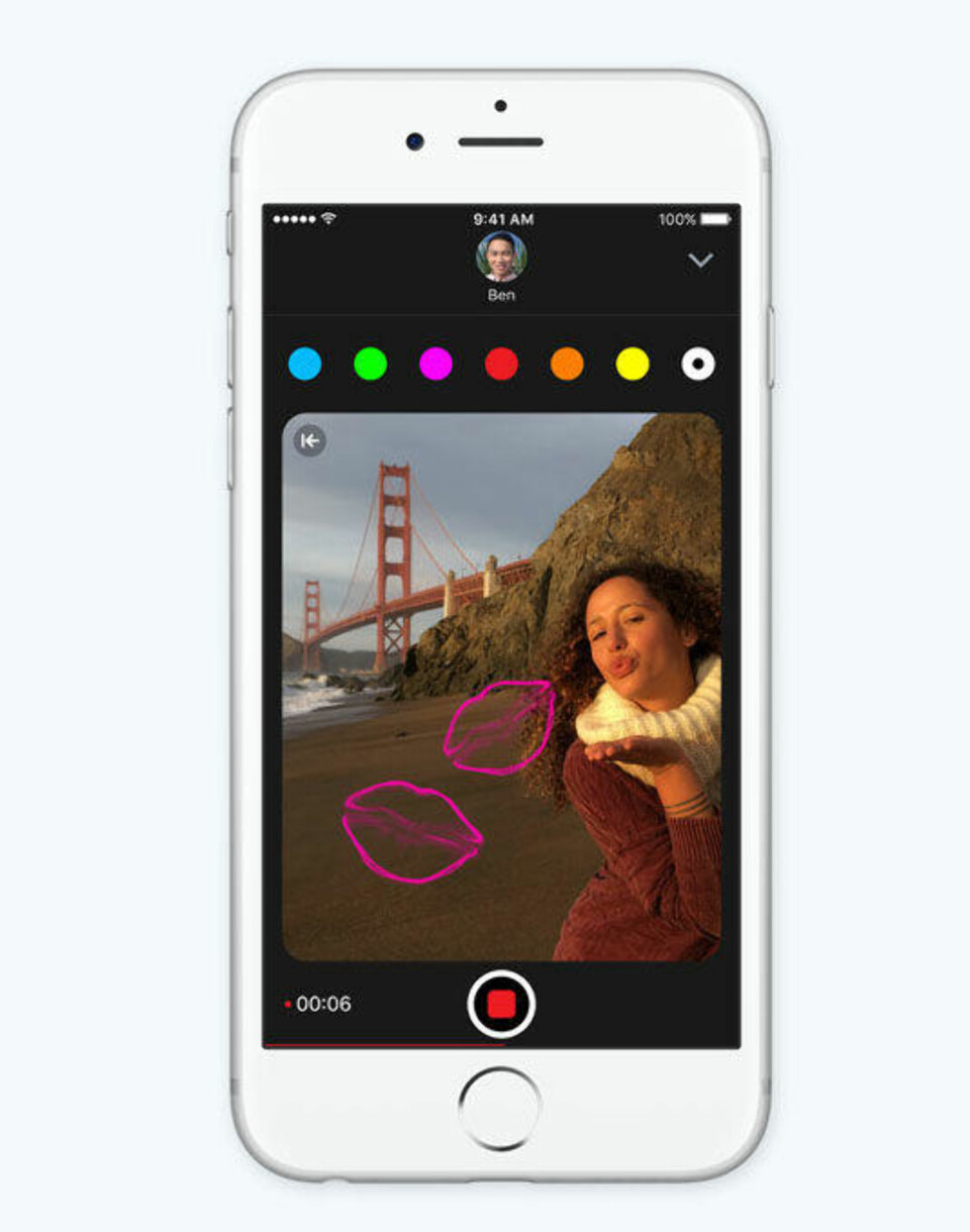 - Apple går rett i strupen på Snapchat med iOS 10