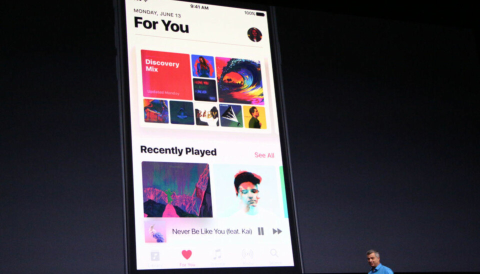 Apple lanserte iOS 10 med nytt design og nye apper for meldinger, musikk og bilder