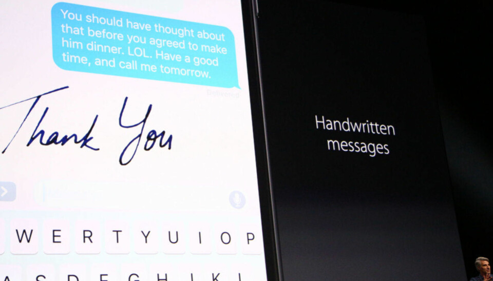 Apple lanserte iOS 10 med nytt design og nye apper for meldinger, musikk og bilder
