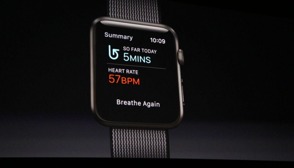 'Breathe' er en ny 'stress ned'-app som kommer til Apple Watch.