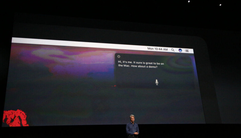 OS-et til Mac har nå blitt omdøpt til MacOS, og kommer med en rekke nyheter og forbedringer. En av de større er at taleassistenten Siri nå er tilgjengelig på en Mac.