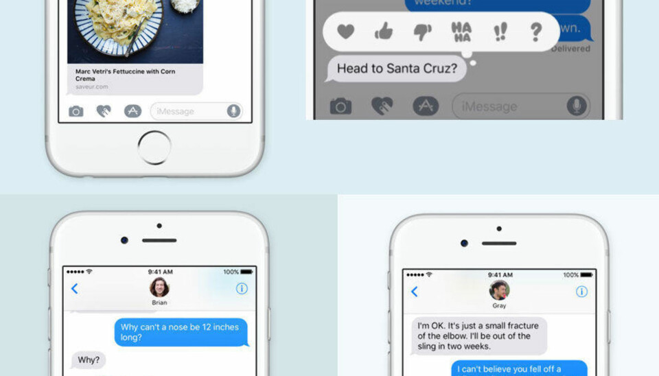 - Apple går rett i strupen på Snapchat med iOS 10
