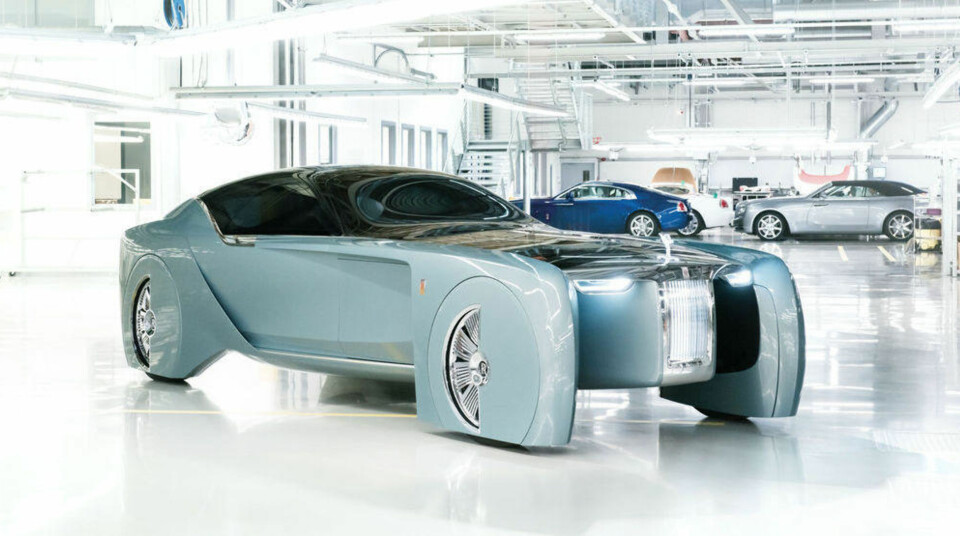 Rolls Royce viser hvordan bilen kommer til å se ut i år 2040