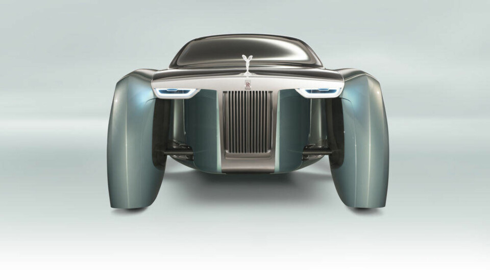 Rolls Royce viser hvordan bilen kommer til å se ut i år 2040