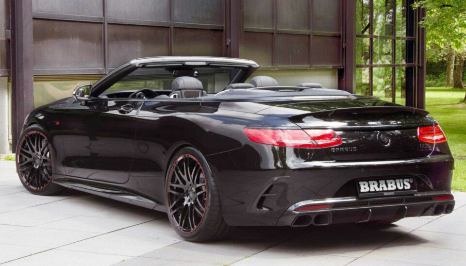 Mercedes S 850 Brabus er verdens raskeste i sitt slag