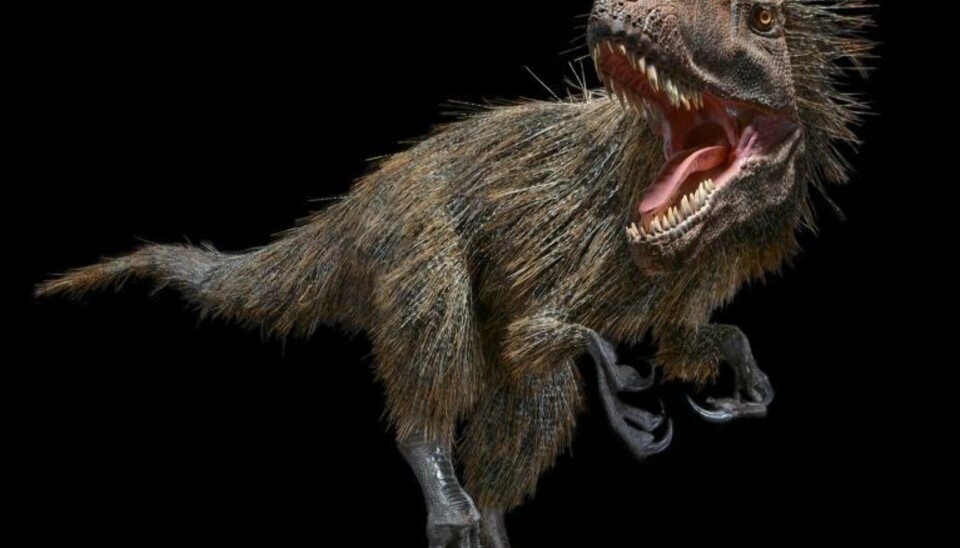 Ikke helt en dinosaur slik vi er vant til å se.