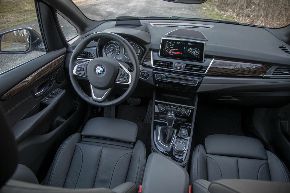 Interiøret er svært gjenkjennelig for alle som har sittet i en ny BMW.