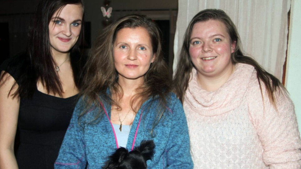 Familien Willumsen hentet Eugenia inn i varmen