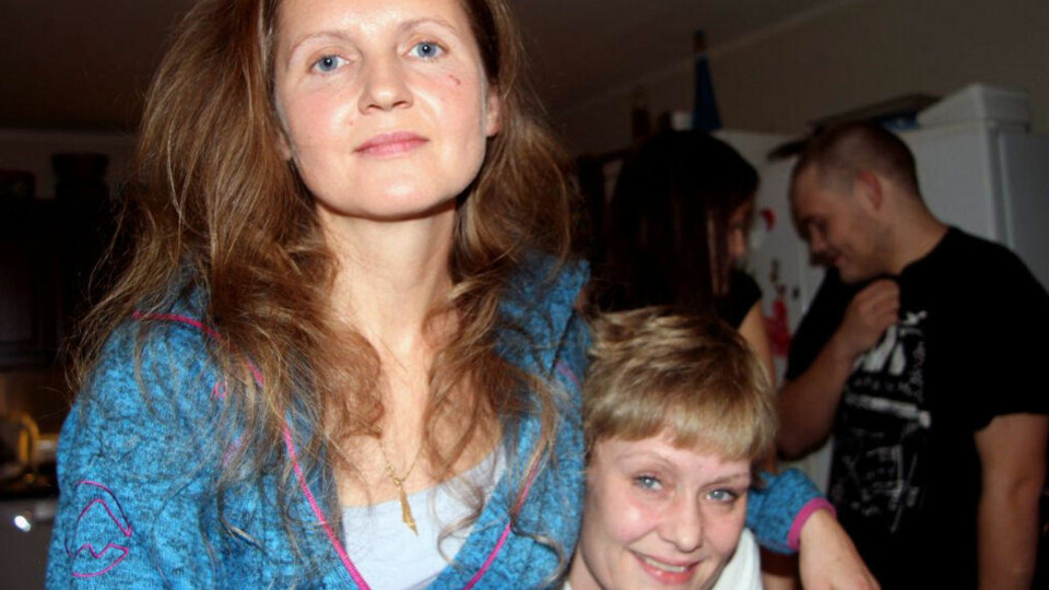 Familien Willumsen hentet Eugenia inn i varmen
