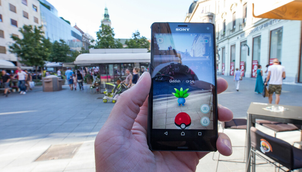 FIGURENE dukker opp på mobilskjermen.