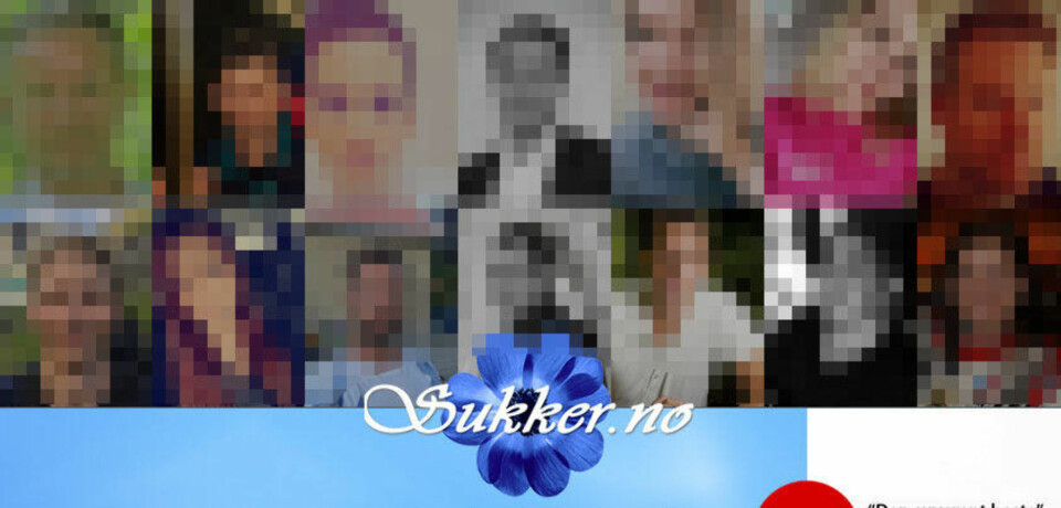 Sukker.no er Norges største datingnettside. Ikke alle har gode hensikter.